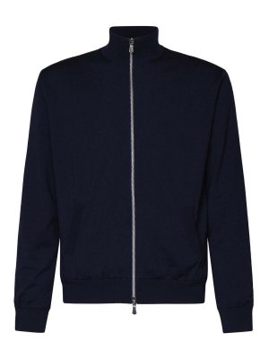 FEDELI: Sweatshirts & Pulls - Sweat-Shirts - Bleu
