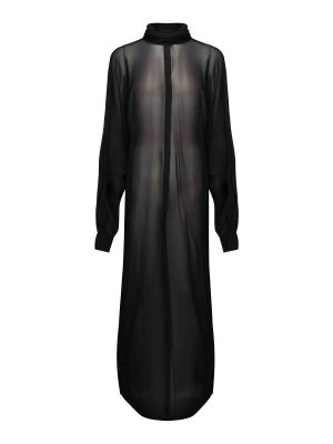 The Row Agla Long Dress - Black - Women | 7992Y674BLK