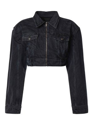 Ann Demeulemeester デニムジャケット - 黒 | B0010178FA038099 Ann Demeulemeester デニムジャケット - 黒 | B0010178FA038099