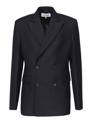 LOEWE: Chaquetas casual - Chaqueta Casual - Azul