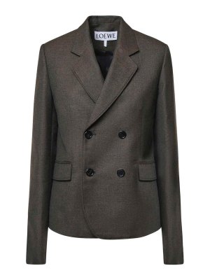 LOEWE: Chaquetas casual - Chaqueta Casual - Negro