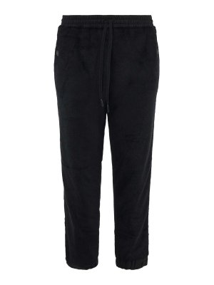 MONCLER: Pantalons casual - Pantalons Décontractés - Bleu