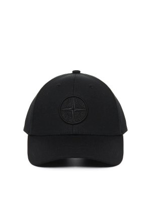 STONE ISLAND: hats & caps - Compass Embroidered Hat
