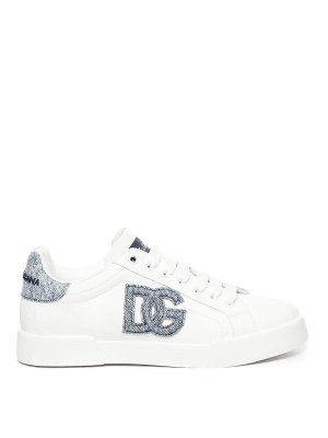 DOLCE & GABBANA: Chaussures de sport - Baskets - Blanc