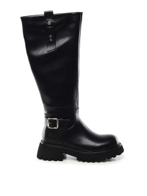 ミドルブーツ PAROSH Women Boots D060121RESHOE029 Brown P.A.R.O.S.H. Boots - Brown - Women | D060121RESHOE029