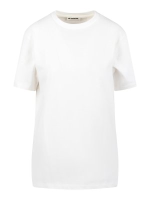 JIL SANDER: T-shirts - T-Shirt - Blanc