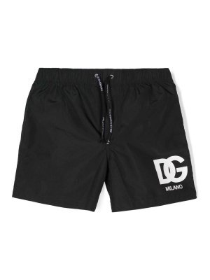 Dolce & Gabbana Jr: Bañadores y boxer de baño - Boxers De Baño - Negro