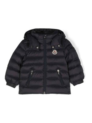 MONCLER: Vestes-rembourrees - Blouson Rembourré - Noir