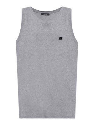 Rick Owens Anthem Tank Top - Beige - Men | RR01E5152UC21