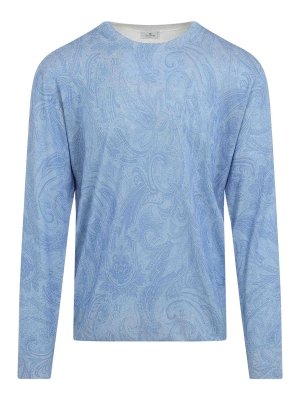 ETRO: クルーネック - クルーネック - ライトブルー
