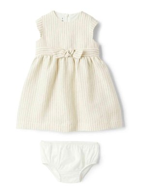 Il Gufo: ニーレングスドレス - 膝丈ドレス - ベージュ