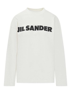 JIL SANDER: T-shirts - T-Shirt - Weiß