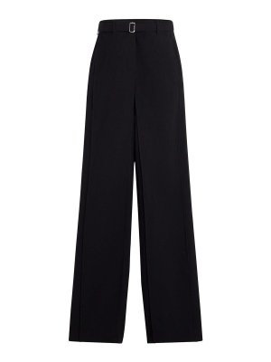 LANVIN: カジュアルトラウザー - カジュアルパンツ - 黒