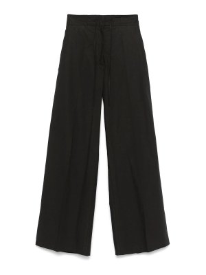 P.A.R.O.S.H.: Pantalons casual - Pantalons Décontractés - Noir