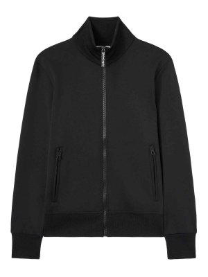 Palm Angels: casual jackets - Back Curved Logo Track Jacket