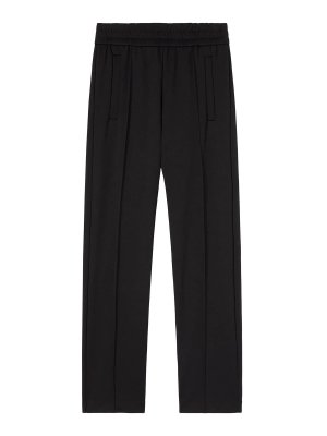 Palm Angels: tracksuit bottoms - Back Curved Logo Track Pants