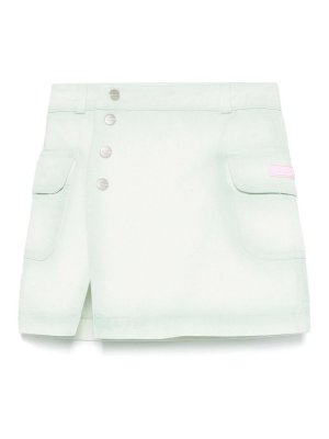 Palm Angels: Knee length skirts & Midi - Mini Buttons Skirt