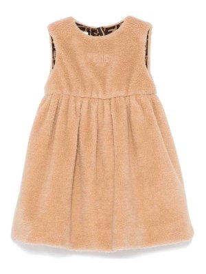 Fendi Jr: knee length dresses - Bear dress