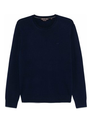 MICHAEL KORS: boat necks - Core Merino Crew Emb