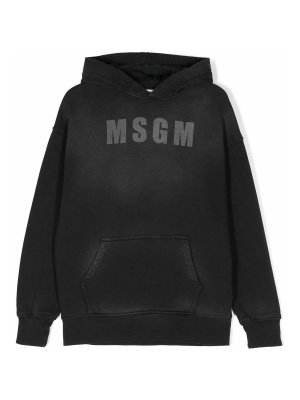 M.S.G.M. KIDS: Sweatshirts und Pullover - Sweatshirt - Schwarz