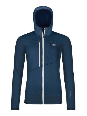 ORTOVOX: Sweatshirts & Sweaters - Fleece Grid Hoody