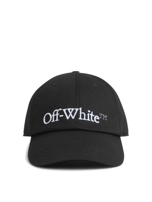 OFF-WHITE: hats & caps - Drill Bookish Baseball Cap