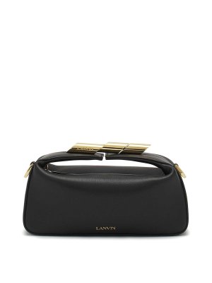 LANVIN: クロスボディバッグ - クロスボディバッグ - 黒