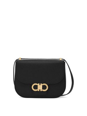 FERRAGAMO: Bolsas bandoleras - Bolsa Bandolera - Negro