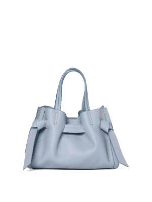 Orciani Leather Bag - Light Blue - Women | B02185SCBABI