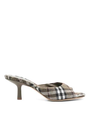 BURBERRY: Mules - Mules - Marron