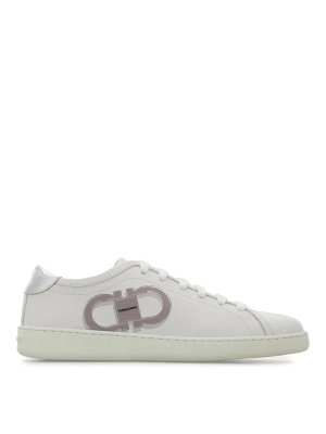 FERRAGAMO: Chaussures de sport - Baskets - Beige