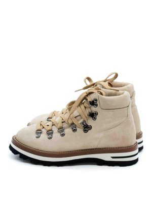 MONPIZ: Bottines - Baskets - Blanc