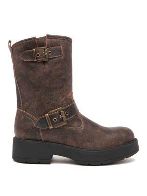 NEROGIARDINI: boots - Leather boots