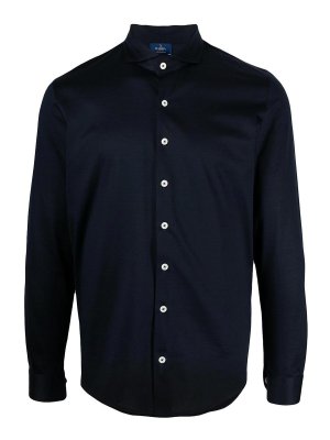 BARBA: Suéteres con cuello pico - Suéter Cuello Redondo - Negro