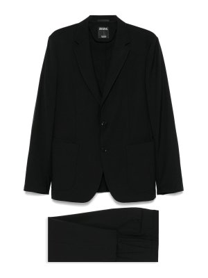 ZEGNA: Vestidos de gala - Traje - Negro