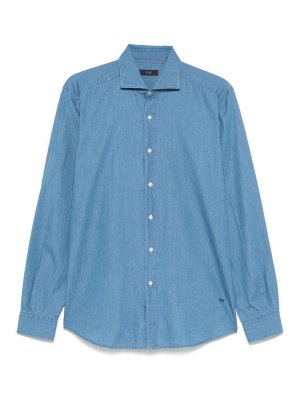 FAY: shirts - Chambray shirt