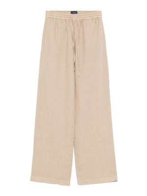 FAY: Pantalons casual - Pantalons Décontractés - Beige