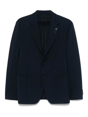 LARDINI: Blazer - Blazer - Blau