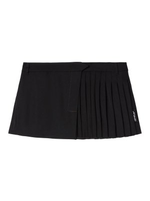 OFF-WHITE: mini skirts - Savana miniskirt