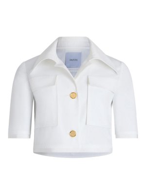 PATOU: blazers - Corte Crop sleeve jacket
