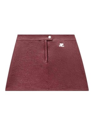 Courreges: mini skirts - Flared miniskirt