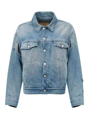 MM6 MAISON MARGIELA: denim jacket - Blazer