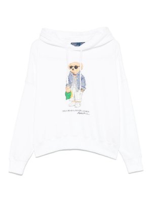 POLO RALPH LAUREN: Sudaderas y suéteres - Sudadera - Blanco