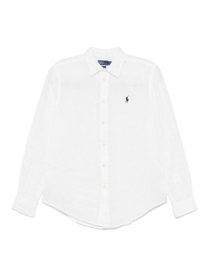 POLO RALPH LAUREN: Hemden - Hemd - Weiß