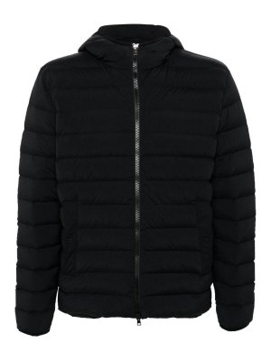HERNO: ダウン・ハイテクジャケット - ダウンジャケット - 黒