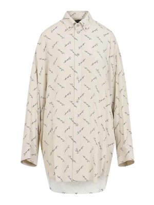 BALENCIAGA: shirts - Cocoon Shirt