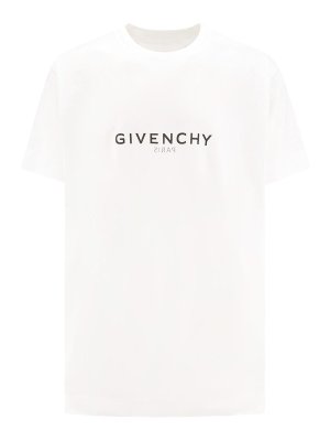 GIVENCHY: t-shirts - Jersey t-shirt with iconic logo