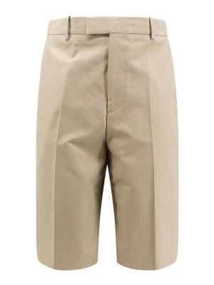 SALVATORE FERRAGAMO: Trousers Shorts - Cotton bermuda shorts