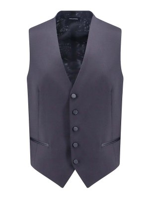 TAGLIATORE: Westen - Weste - Blau