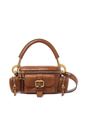 Brunello Cucinelli Brioche Hobo Soft Bag With Precious Chain